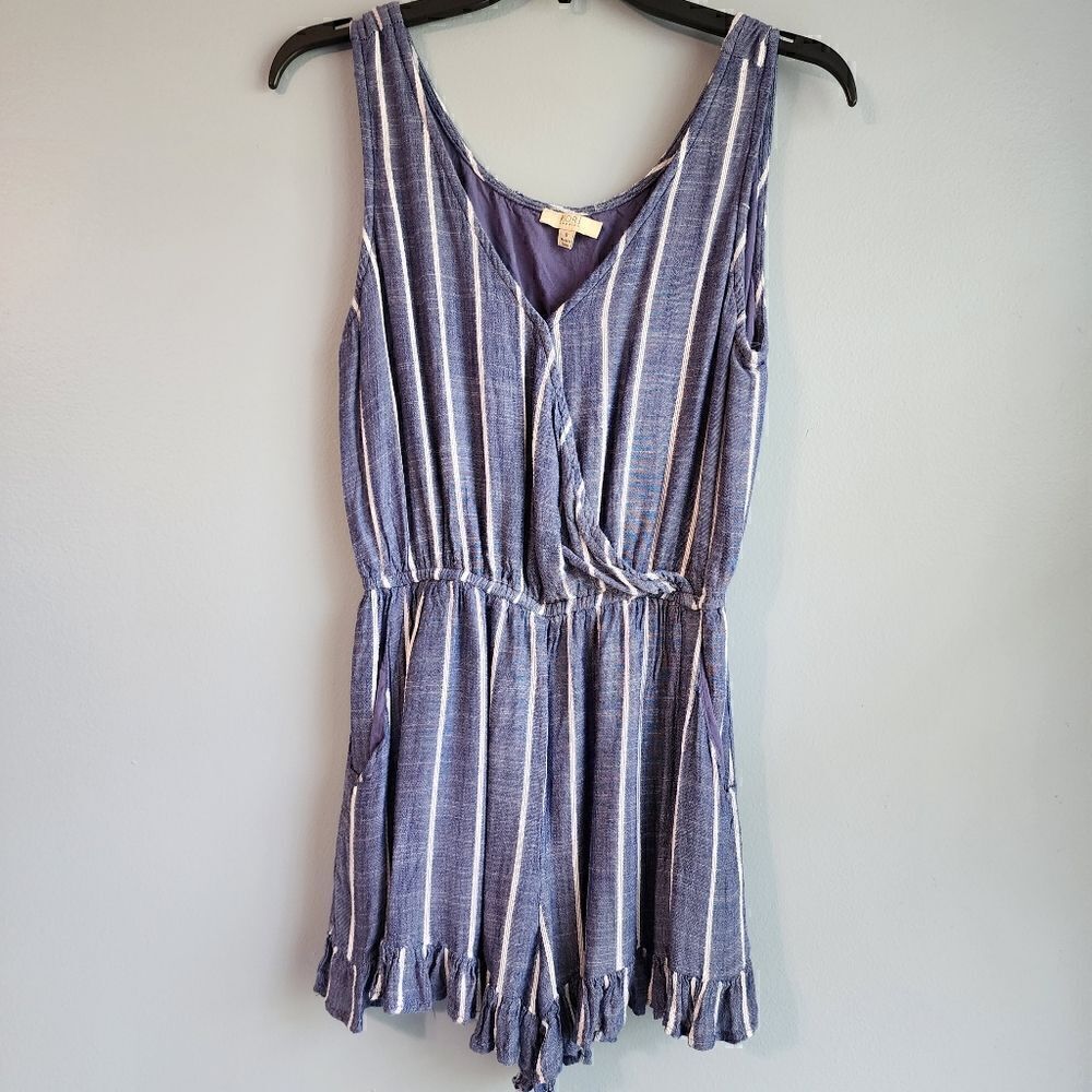 Kori Sleeveless Striped Romper  - Picture 6 of 15